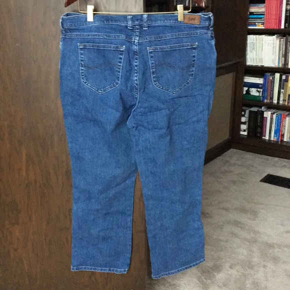 Lee jeans 18w petit relaxed straight leg mom jeans - Picture 4 of 6